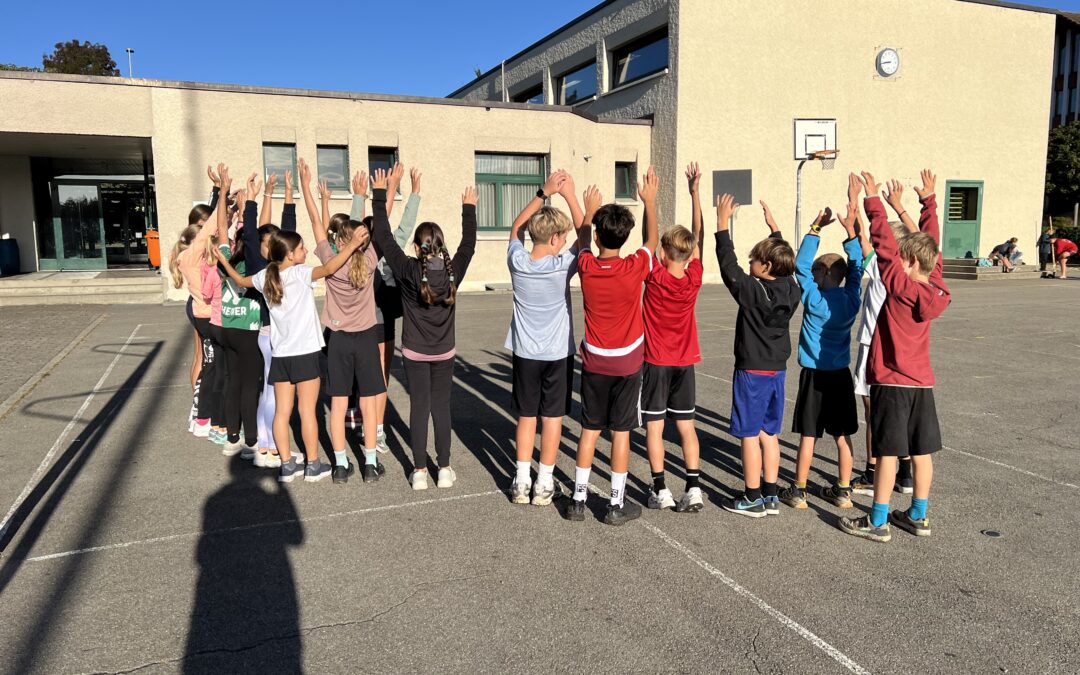 Sporttag Zyklus 2: Gemeinsam aktiv über die Dorfgrenzen hinaus